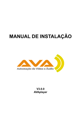 do Manual de Instala&ccedil;&atilde;o