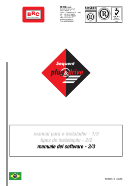 manual para o instalador - 1/3 tipos de instala&ccedil;&atilde;o - 2/2
