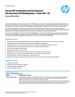 HP Installation and Startup Service for HP Server Migration Pack