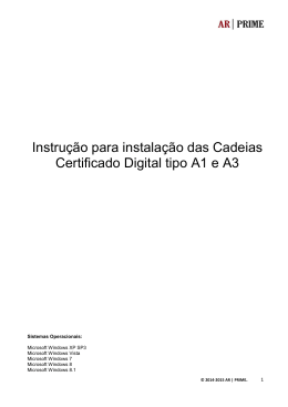 Instalar Cadeia