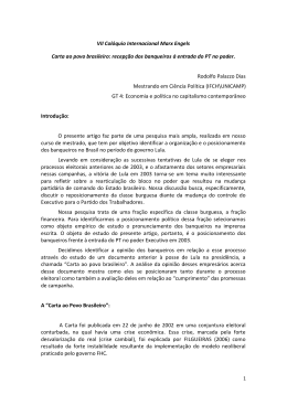 VII Colóquio Internacional Marx Engels Carta ao povo brasileiro