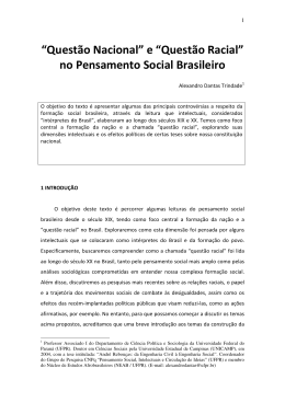 Quest&atilde;o Racial - NEAB - Universidade Federal do Paran&aacute;