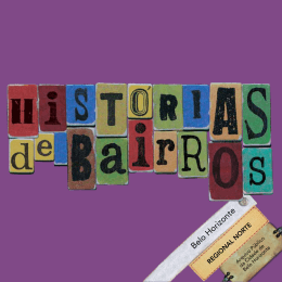 história dos bairros da Regional Norte