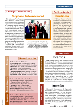 Departamentos - Sociedade Brasileira de Cardiologia