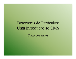 Detectores de Part&iacute;culas: Uma Introdu&ccedil;&atilde;o ao CMS