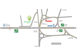 mapa Hotel Aruj&aacute;