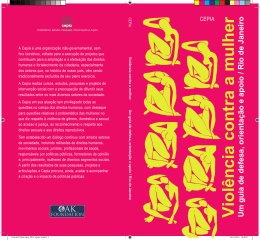 Viol&ecirc;ncia contra a mulher: Um guia de defesa, orienta&ccedil;&atilde;o e
