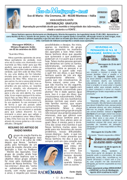 Eco de Medjugorje - Brasil