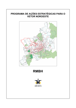 programa de a&ccedil;&otilde;es estrat&eacute;gicas para o vetor noroeste