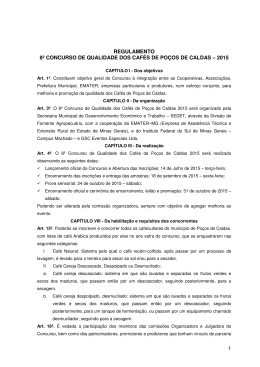1 regulamento 8&ordm; concurso de qualidade dos caf&eacute;s de po&ccedil;os de