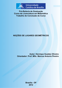 Henrique Guedes Oliveira - Universidade Cat&oacute;lica de Bras&iacute;lia