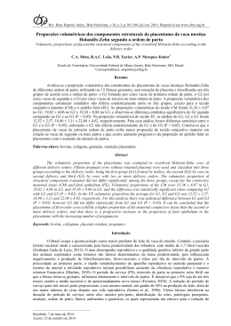 Propor&ccedil;&otilde;es volum&eacute;tricas dos componentes estruturais do