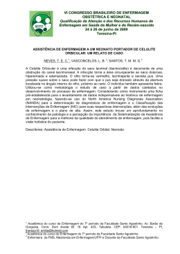 ASSIST&Ecirc;NCIA DE ENFERMAGEM A UM PACIENTE PORTADOR