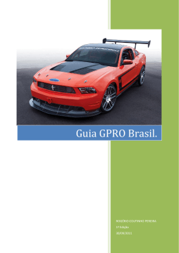 Guia GPRO Brasil, 1&ordf; edi&ccedil;&atilde;o