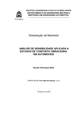 Disserta&ccedil;&atilde;o de Mestrado - Pontificia Universidade Catolica de