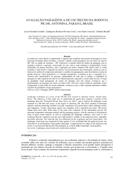 Imprimir artigo - Sistema Eletr&ocirc;nico de Revistas