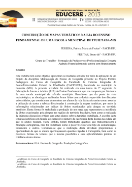 construção de mapas temáticos na eja do ensino fundamental de