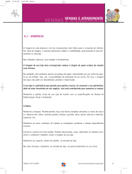 VENDAS E ATENDIMENTO