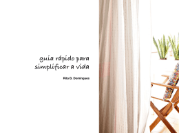 guia r&aacute;pido para simplificar a vida