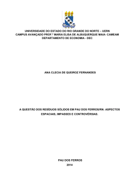 PONTIF&Iacute;CIA UNIVERSIDADE CAT&Oacute;LICA DO RIO - CORECON-RN