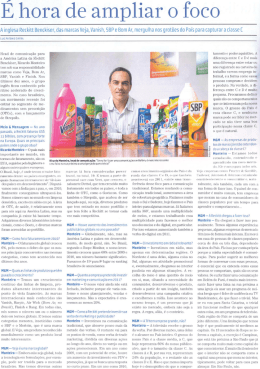 &Eacute;hora de ampliar o foco