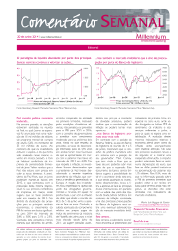 Editorial O paradigma da liquidez abundante por parte dos