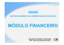 Presta&ccedil;&atilde;o de Contas