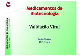 Valida&ccedil;&atilde;o Viral