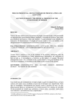 7844 preg&atilde;o presencial: desnecessidade de