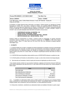 EDITAL DE LICITA&Ccedil;&Atilde;O PREG&Atilde;O PRESENCIAL N&ordm; 66/2015
