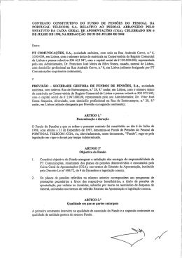 Contrato constitutivo