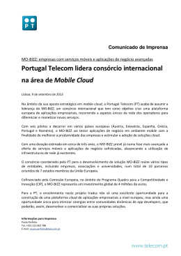 Portugal Telecom lidera consórcio internacional na área - mo-bizz