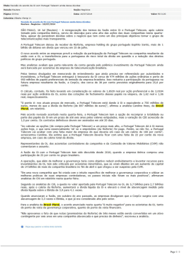 Revis&atilde;o do acordo da Oi com Portugal Telecom ainda deixa d&uacute;vidas