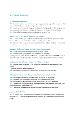 HISTORIAL SIEMENS