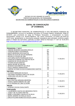 Editais - Prefeitura de Parnamirim