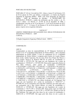 PORTARIA DO SECRET&Aacute;RIO PORTARIA N&ordm; 243 de 12 de abril de