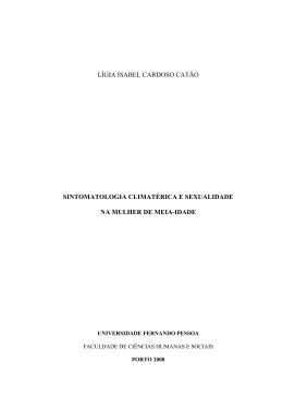 l&iacute;gia isabel cardoso cat&atilde;o sintomatologia climat&eacute;rica e sexualidade