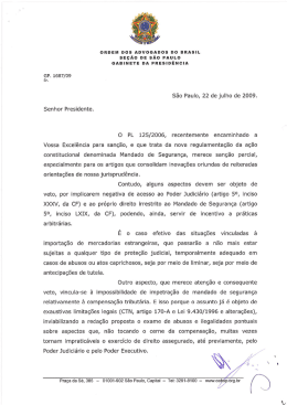 ORDEM Dos ADVOGADOS DO BRASIL sEÇÃO DE são