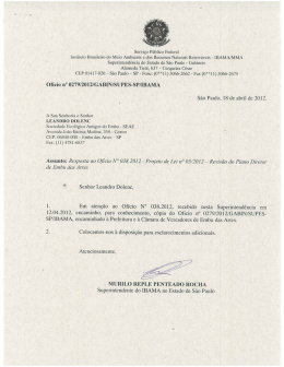 Veja documento do IBAMA completo em PDF