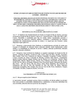 Estatuto . Clique aqui para baixar o pdf