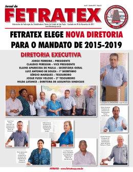 fetratex elege nova diretoria para o mandato de