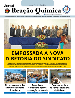 Jornal Rea&ccedil;&atilde;o Qu&iacute;mica