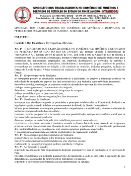 Estatuto - Sitramico
