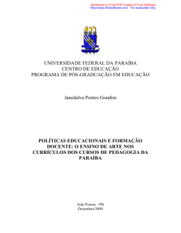 arquivo total - UFPB - Universidade Federal da Para&iacute;ba
