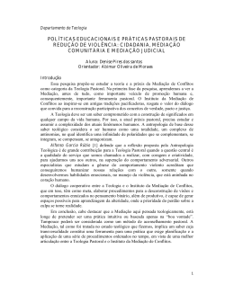 POLÍTICAS EDUCACIONAIS E PRÁTICAS PASTORAIS - PUC-Rio