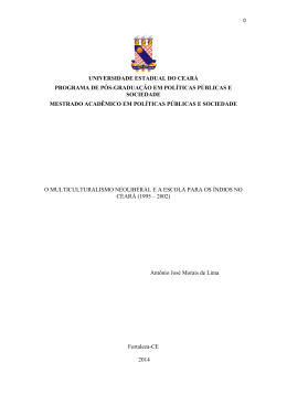 Pol&iacute;ticas Educacionais e Povos Ind&iacute;genas