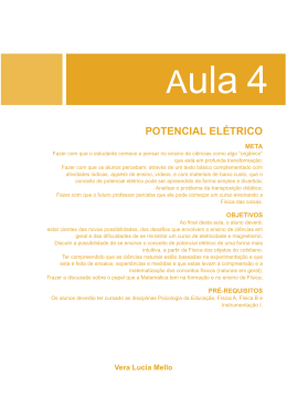 potencial el&eacute;trico