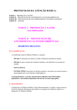PROTOCOLOS DA ATEN&Ccedil;&Atilde;O B&Aacute;SICA - Prefeitura Municipal de