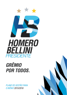 gr&ecirc;mio por todos. - Movimento Gr&ecirc;mio Independente