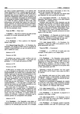 2982 por todos os grupos parlamentares. e, em especial